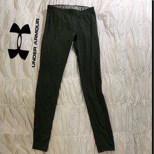 Dark Green Under Armor Graphic Leggings